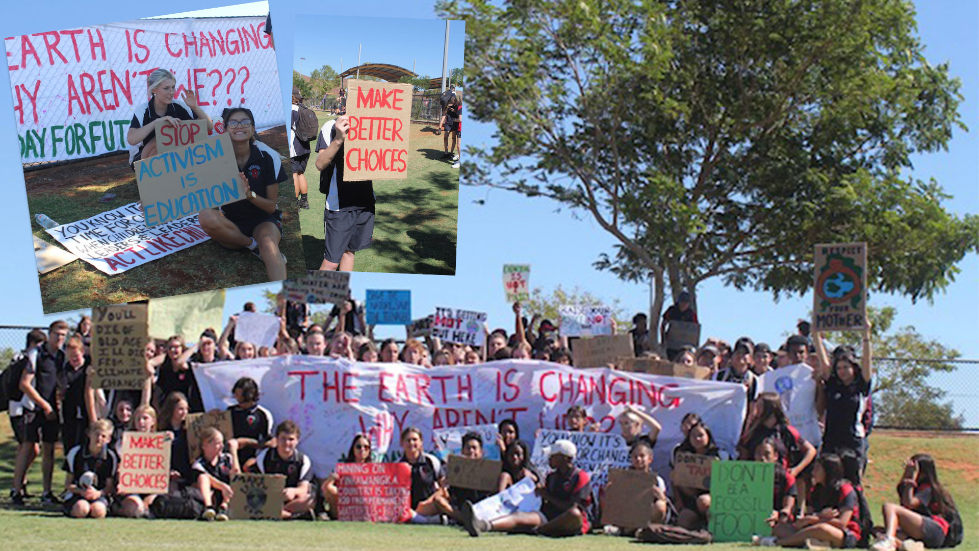 Karratha Students protest