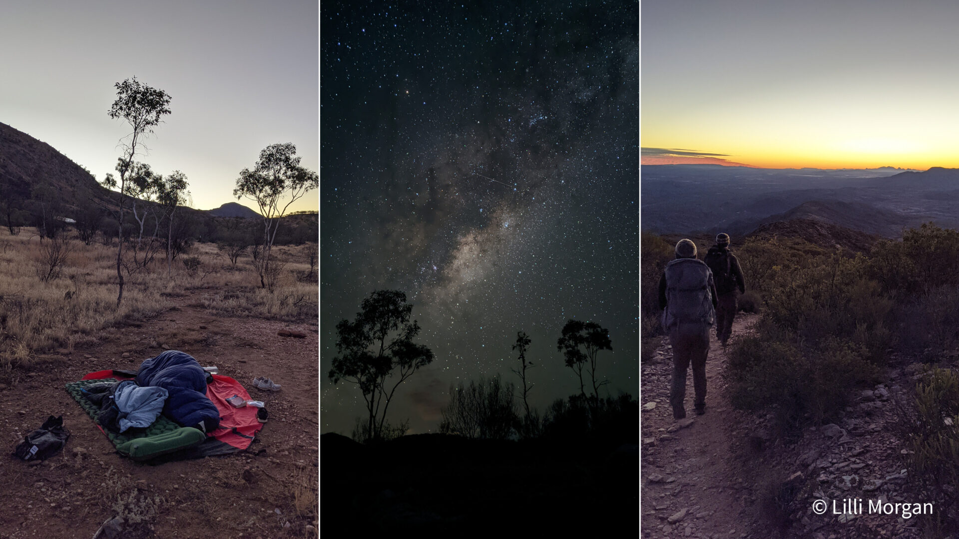 Scenes from the Larapinta Trail