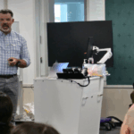 Facilitator Ben Riley teaching